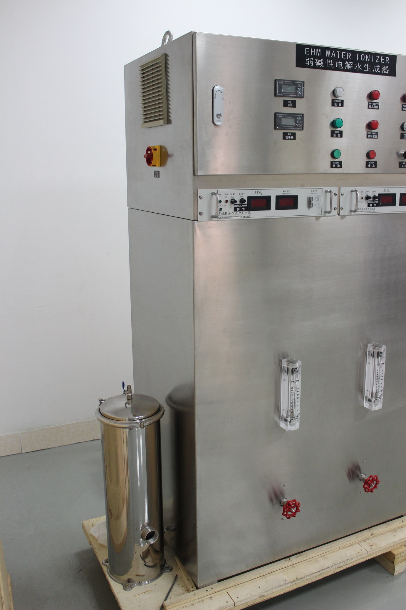 Ionizador comercial respetuoso del medio ambiente incoporating, 440V 50Hz del agua