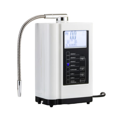 Máquina ionizadora de agua de hidrógeno profesional con pantalla LCD de 3,5 pulgadas 1-4L / min de caudal y 150W de potencia para uso doméstico y comercial