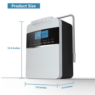 Antioxidant Alkaline Water Ionizer Machine with 0.10-0.4 MPA Water Pressure and 0.6-6 L/min Flow Rate for Household Pre-Filtration