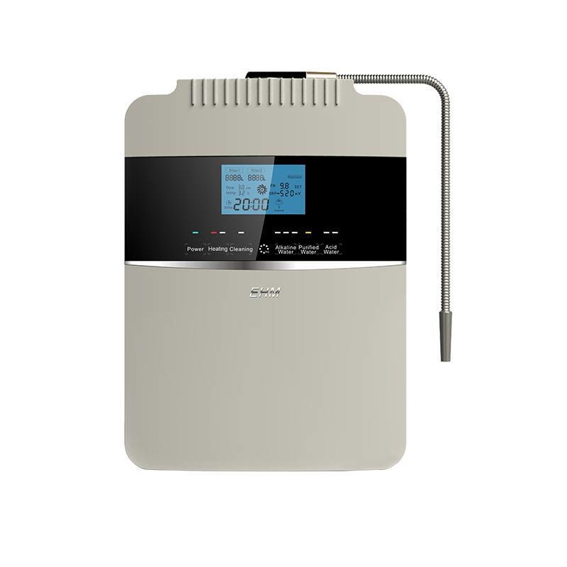 Máquina alcalina 9.0kg EHM929 del filtro del ionizador del agua de las placas de gran alcalinidad del valor 8