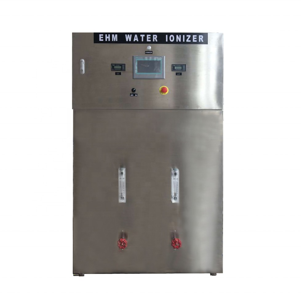 Ionizador de agua industrial 3000L/h Producción ácida alcalina 380V