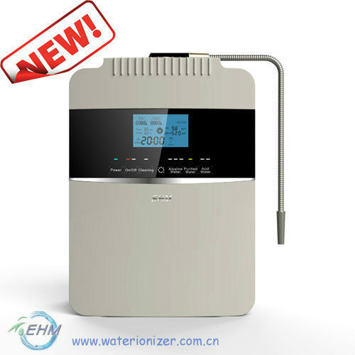 Antioxidant Alkaline Water Ionizer Machine with 0.10-0.4 MPA Water Pressure and 0.6-6 L/min Flow Rate for Household Pre-Filtration