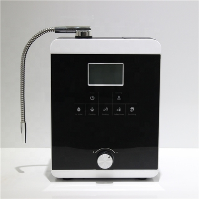 Ionizador de agua EHM de 11 placas con LCD de 3,8 pulgadas y revestimiento de platino